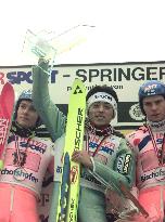 Funaki wins overall Four Hills c